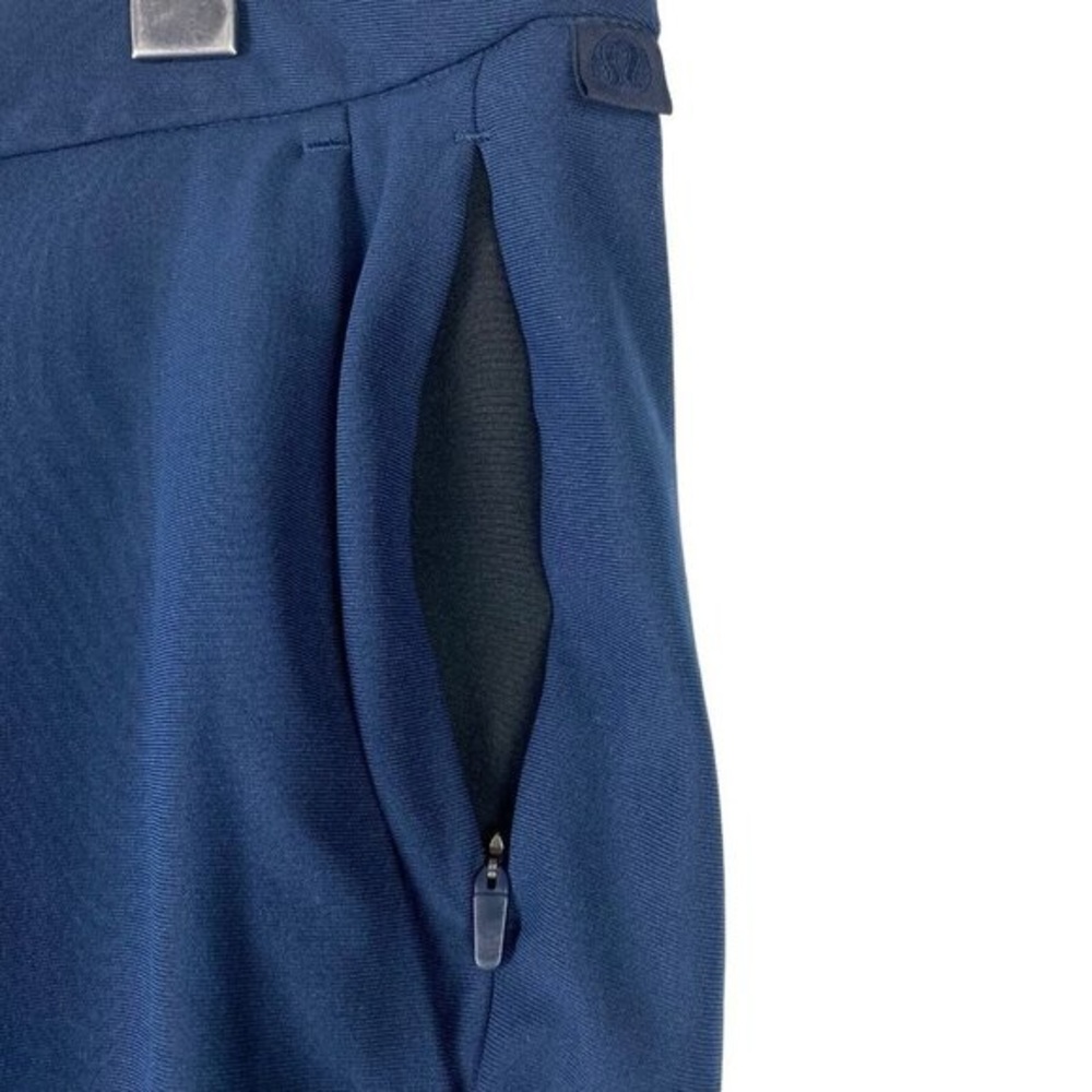 Lululemon Mens Commission Slim Fit Pants Warpstreme Blue US 34 - Picture 5 of 10